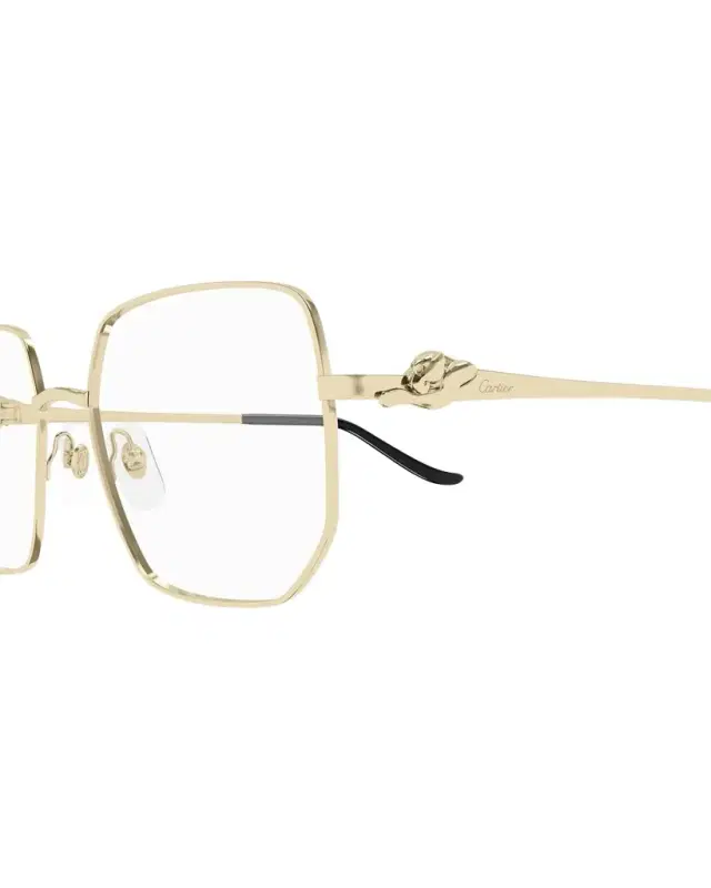 Cartier Rectangle Metal Optical Glasses