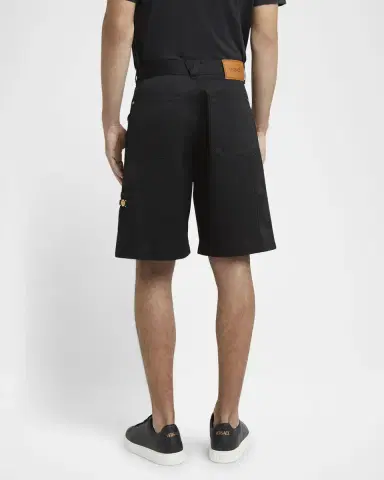 Versace Men 's Medusa Gabardine Shorts | Thumbnail 3