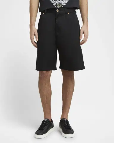Versace Men 's Medusa Gabardine Shorts | Thumbnail 4