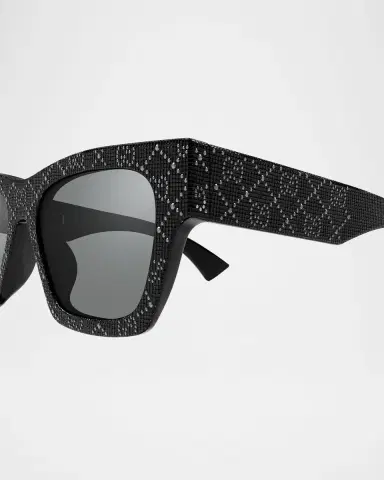 Gucci Rectangular Acetate Sunglasses | Thumbnail 2 Gucci Rectangular Acetate Sunglasses | Thumbnail 2
