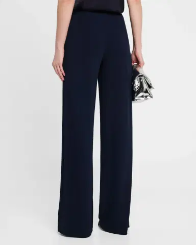 Emporio Armani Straight-Leg Pique Trousers | Thumbnail 3 Emporio Armani Straight-Leg Pique Trousers | Thumbnail 3