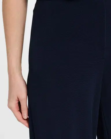 Emporio Armani Straight-Leg Pique Trousers | Thumbnail 5 Emporio Armani Straight-Leg Pique Trousers | Thumbnail 5