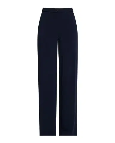 Emporio Armani Straight-Leg Pique Trousers | Thumbnail 1 Emporio Armani Straight-Leg Pique Trousers | Thumbnail 1
