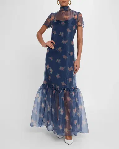 Staud Calluna Organza Gown | Thumbnail 4