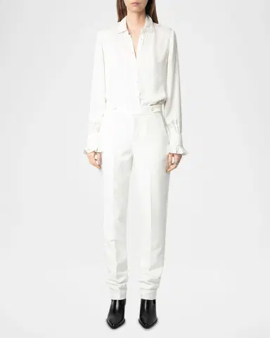 Zadig & Voltaire Panny Embellished Dot Trousers | Thumbnail 2 Zadig & Voltaire Panny Embellished Dot Trousers | Thumbnail 2