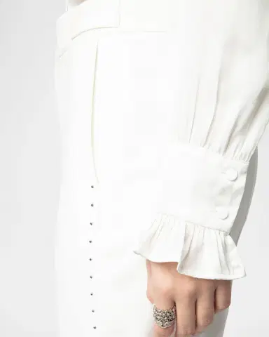 Zadig & Voltaire Panny Embellished Dot Trousers | Thumbnail 4 Zadig & Voltaire Panny Embellished Dot Trousers | Thumbnail 4