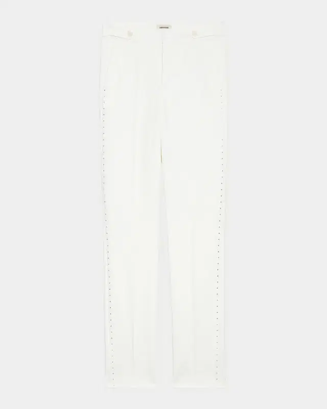 Zadig & Voltaire Panny Embellished Dot Trousers