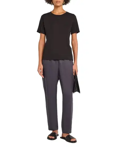 Eileen Fisher Crewneck Organic Cotton Jersey Tee | Thumbnail 1 Eileen Fisher Crewneck Organic Cotton Jersey Tee | Thumbnail 1