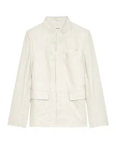 Zadig & Voltaire Veryn Crinkled Leather Jacket | Thumbnail 1