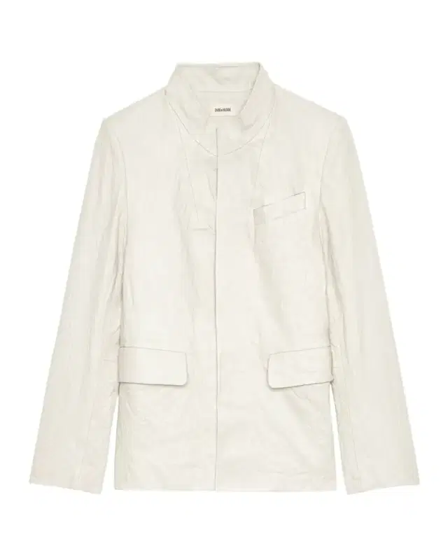 Zadig & Voltaire Veryn Crinkled Leather Jacket