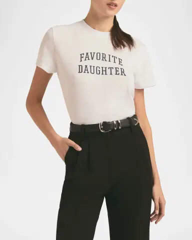 Favorite Daughter Cropped Collegiate T-Shirt | Thumbnail 2 Favorite Daughter Cropped Collegiate T-Shirt | Thumbnail 2