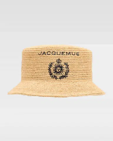Jacquemus Le Bob Pesco Raffia Bucket Hat | Thumbnail 2