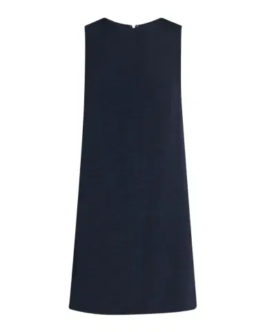 Emporio Armani Sleeveless Front-Slit Tunic Mini Dress | Thumbnail 1