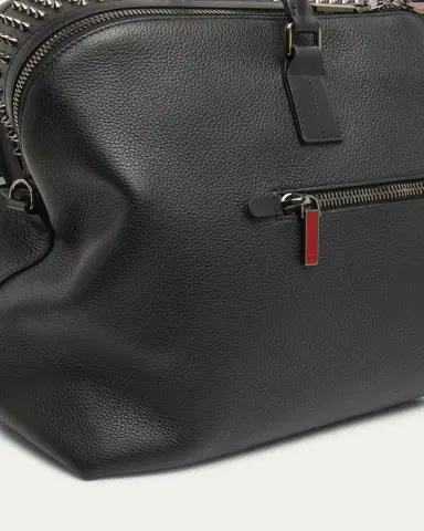 Christian Louboutin Men's Funky Leather Empire Spikes Weekender Bag | Thumbnail 7 Christian Louboutin Men's Funky Leather Empire Spikes Weekender Bag | Thumbnail 7