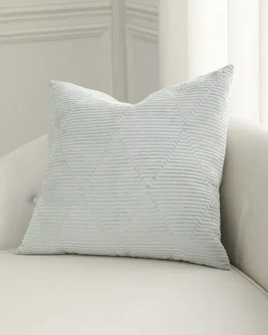 D.V. KAP Home Outline Decorative Pillow, 24" Square | Thumbnail 1 D.V. KAP Home Outline Decorative Pillow, 24" Square | Thumbnail 1