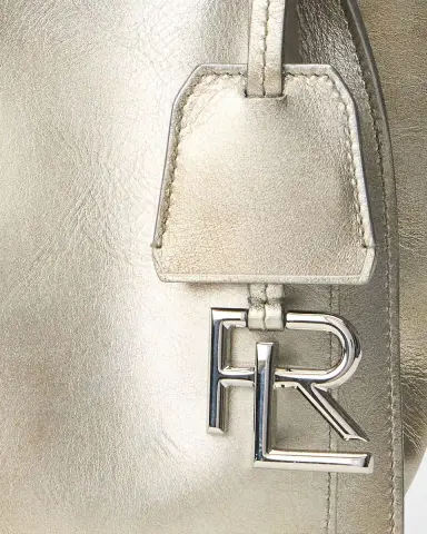 Ralph Lauren Collection RL 888 Small Metallic Calfskin Tote Bag | Thumbnail 5 Ralph Lauren Collection RL 888 Small Metallic Calfskin Tote Bag | Thumbnail 5
