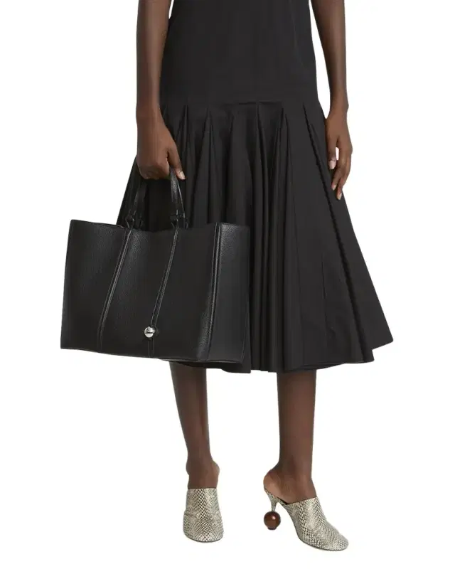 Le Marino Leather Shopper Tote Bag