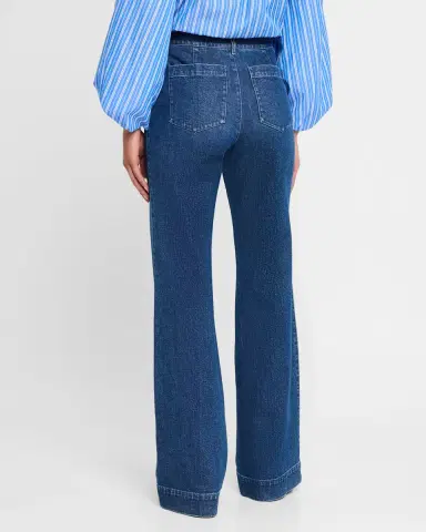 TANYA TAYLOR Nicole Patch Pocket Jeans | Thumbnail 3