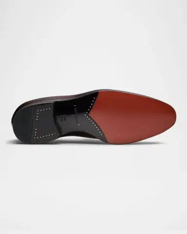Magnanni Men's Marquis Leather Penny Loafers | Thumbnail 4 Magnanni Men's Marquis Leather Penny Loafers | Thumbnail 4