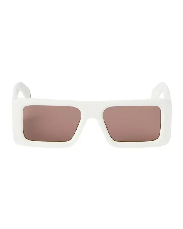 Off-White Men's Troy Acetate Rectangle Sunglasses