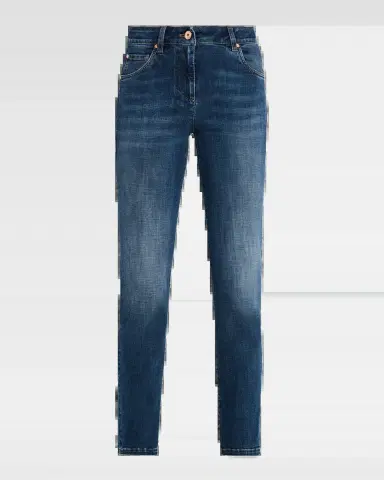 Brunello Cucinelli High Rise Skinny-Leg Jeans | Thumbnail 2