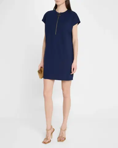 Trina Turk Doubles Zip-Front Mini Shift Dress | Thumbnail 2 Trina Turk Doubles Zip-Front Mini Shift Dress | Thumbnail 2