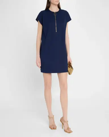 Trina Turk Doubles Zip-Front Mini Shift Dress | Thumbnail 4 Trina Turk Doubles Zip-Front Mini Shift Dress | Thumbnail 4