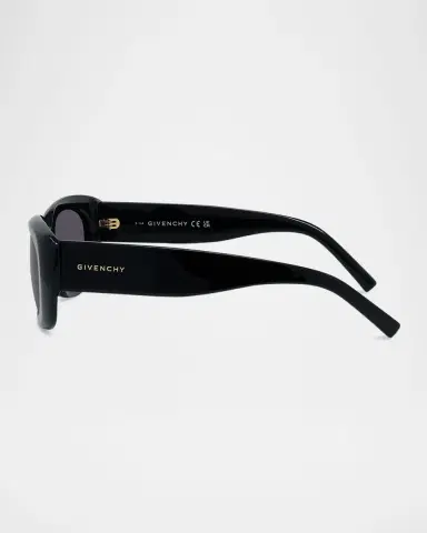 Givenchy GV Day Rectangle Acetate Sunglasses | Thumbnail 4 Givenchy GV Day Rectangle Acetate Sunglasses | Thumbnail 4