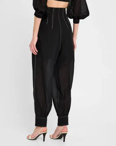 Philosophy di Lorenzo Serafini Pleated Tapered-Leg Trousers | Thumbnail 3 Philosophy di Lorenzo Serafini Pleated Tapered-Leg Trousers | Thumbnail 3