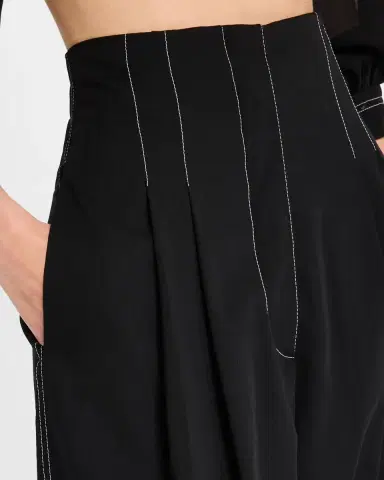 Philosophy di Lorenzo Serafini Pleated Tapered-Leg Trousers | Thumbnail 5 Philosophy di Lorenzo Serafini Pleated Tapered-Leg Trousers | Thumbnail 5