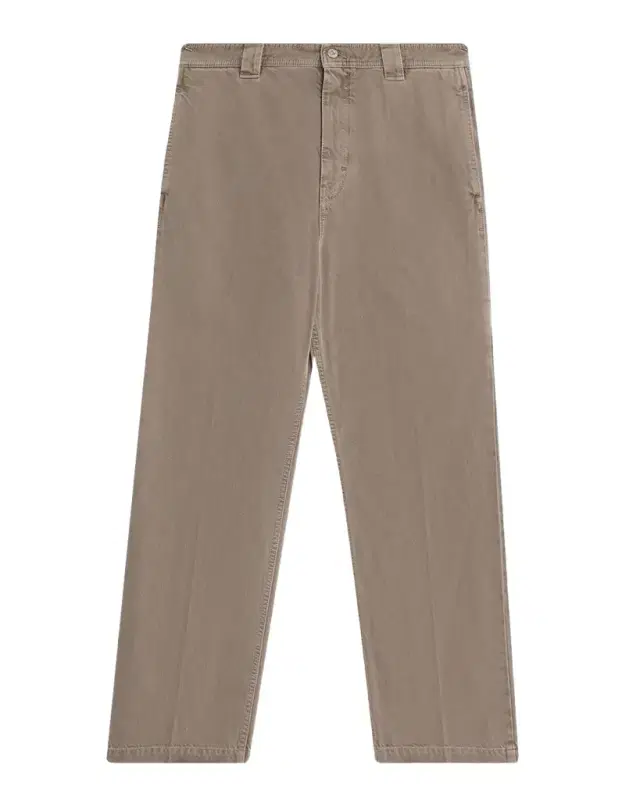Men 's Cotton Drill Flat-Front Utility Trousers