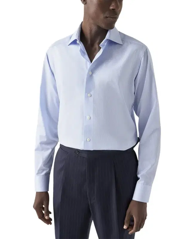 Men 's Contemporary-Fit Stripe Dress Shirt