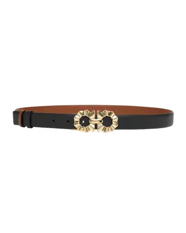 Ferragamo Donna Gancini Smooth Calfskin Leather Belt | Thumbnail 1 Ferragamo Donna Gancini Smooth Calfskin Leather Belt | Thumbnail 1