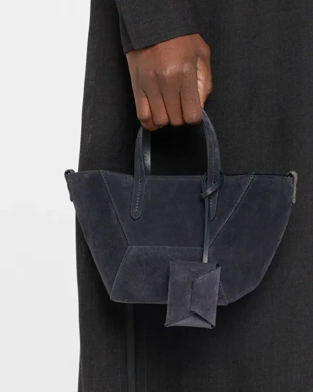 Duo Suede Bag Charm