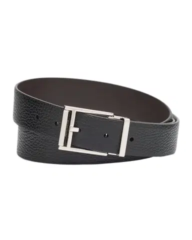 Ferragamo Men's Reversible Leather Resin-Buckle Belt | Thumbnail 1 Ferragamo Men's Reversible Leather Resin-Buckle Belt | Thumbnail 1