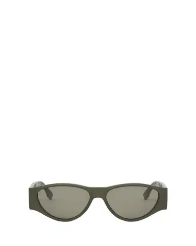 Fendi Men's FF Squared Acetate Oval Sunglasses | Thumbnail 1 Fendi Men's FF Squared Acetate Oval Sunglasses | Thumbnail 1