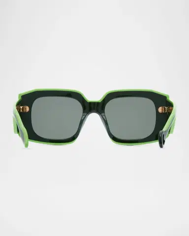 JW Anderson Bumper Square Acetate Sunglasses | Thumbnail 4
