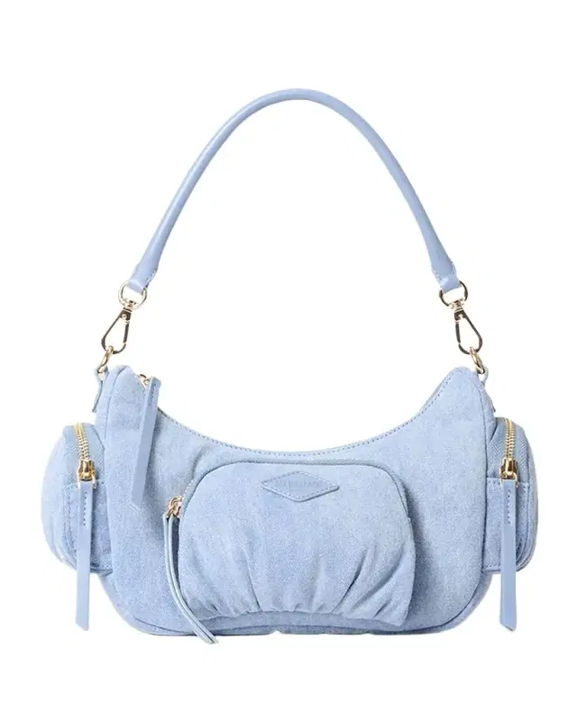 MZ WALLACE Chelsea Small Denim Shoulder Bag