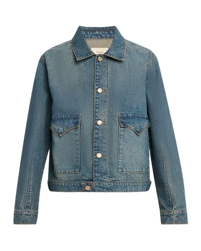 Triarchy Lillian Boxy Western Denim Jacket