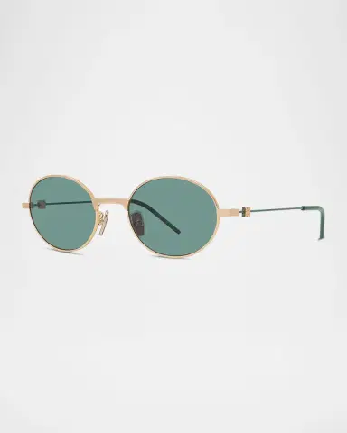 Givenchy GV Speed Oval Metal Sunglasses | Thumbnail 3