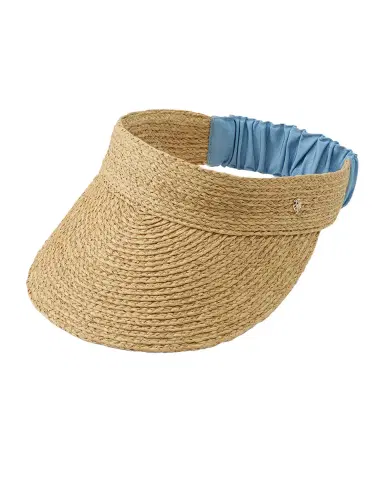 Helen Kaminski Medea Classic Straw & Ribbon Visor | Thumbnail 2 Helen Kaminski Medea Classic Straw & Ribbon Visor | Thumbnail 2