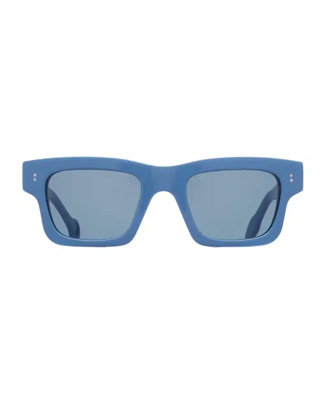 Rectangle Logo-Print Sunglasses