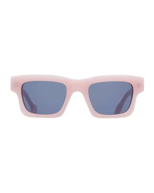 Rectangle Logo-Print Sunglasses