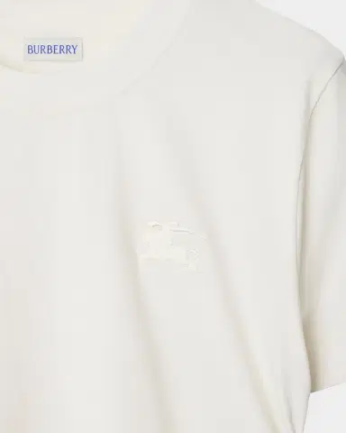 Burberry Ruched Check-Ties Short-Sleeve T-Shirt | Thumbnail 5 Burberry Ruched Check-Ties Short-Sleeve T-Shirt | Thumbnail 5