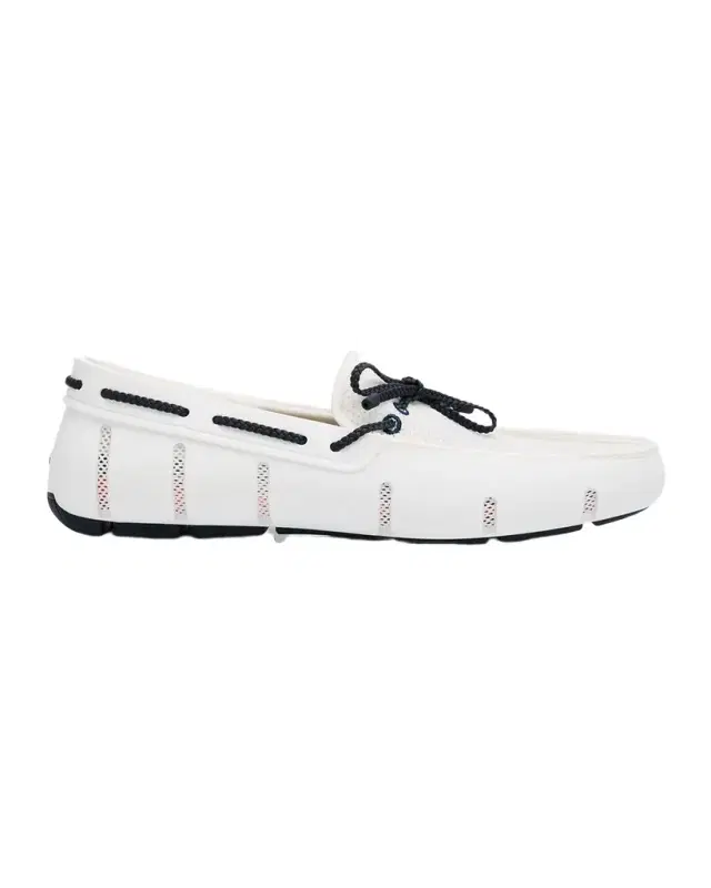 Men 's Braided Lace Mesh Loafers