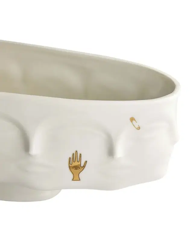 Gilded Dora Maar Long Bowl