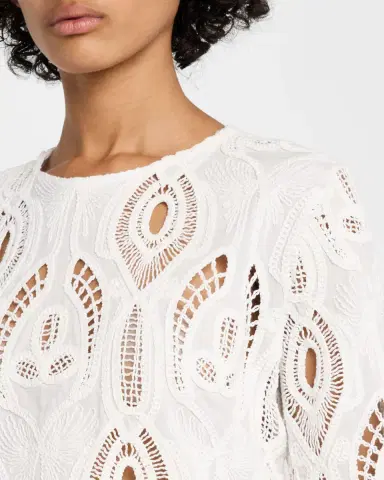 JBQ Karli Eyelet-Embroidered Crop Top | Thumbnail 5 JBQ Karli Eyelet-Embroidered Crop Top | Thumbnail 5