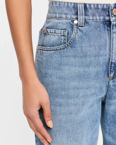 Brunello Cucinelli High-Rise Straight Jeans | Thumbnail 5