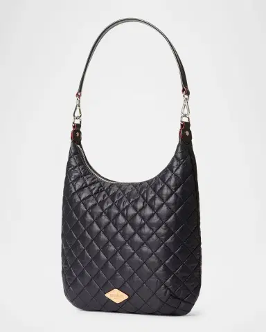 MZ WALLACE Crosby Sienna Quilted Hobo Bag | Thumbnail 2