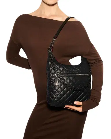 MZ WALLACE Crosby Sienna Quilted Hobo Bag | Thumbnail 1